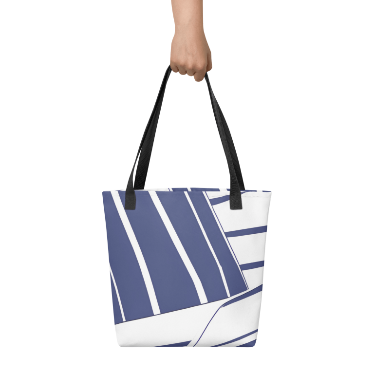 Nautical Stripes Premium Tote Bag