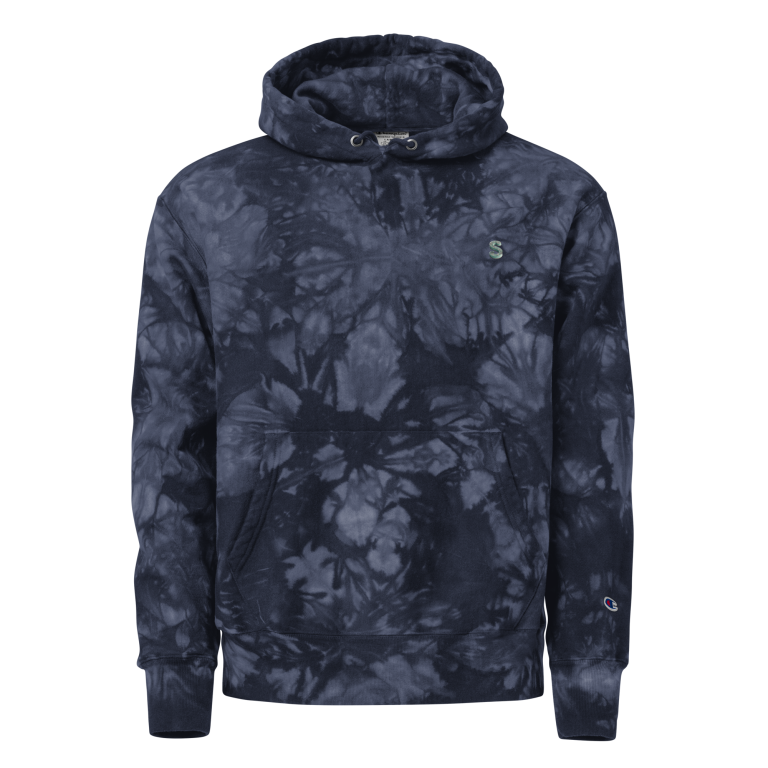 unisex-champion-tie-dye-hoodie-navy-front-665446f4623b3.png
