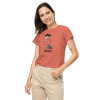 Gorgeous Red Sorbet Women’s High-waisted T-shirt