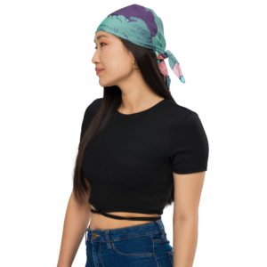 All-over print bandana